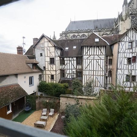 Les Cieux De La Cathedrale - Calme - Jardin - Wifi Leilighet Troyes Eksteriør bilde
